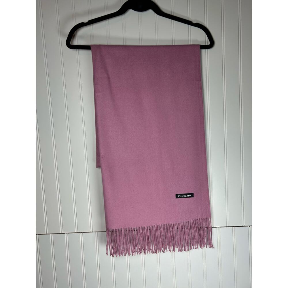 cashmier Large Soft  Pashmina Shawl Wrap Scarf pedal, pink Pure Winter Warm new